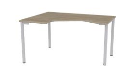 Biurko narożne 140x105x76, lewe