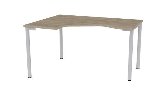 Biurko narożne 140x105x76, lewe