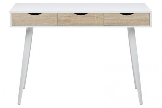 Biurko Neptun biały/natur