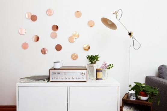 Dekoracja ścienna Confetti Dots