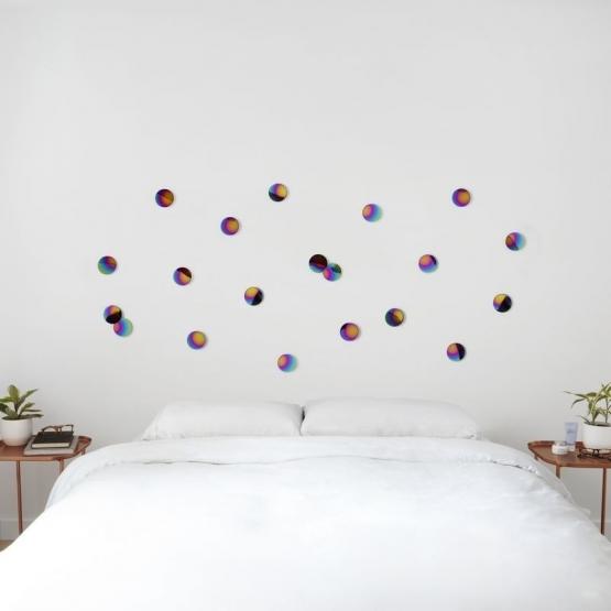 Dekoracja ścienna Confetti Rainbow