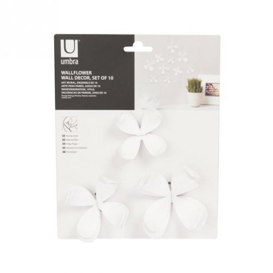 Dekoracja ścienna Wallflower White