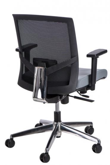 Fotel biurowy Ergo czarny/szary